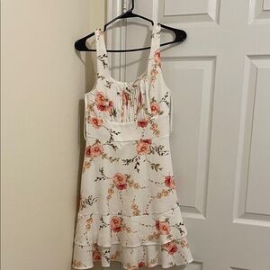 Miami Floral Ruffle Kids Dress